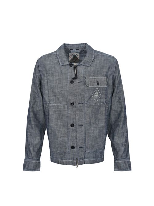 Camicia in chambray di cotone C.P. COMPANY | 20CMSH195A 110065WD17